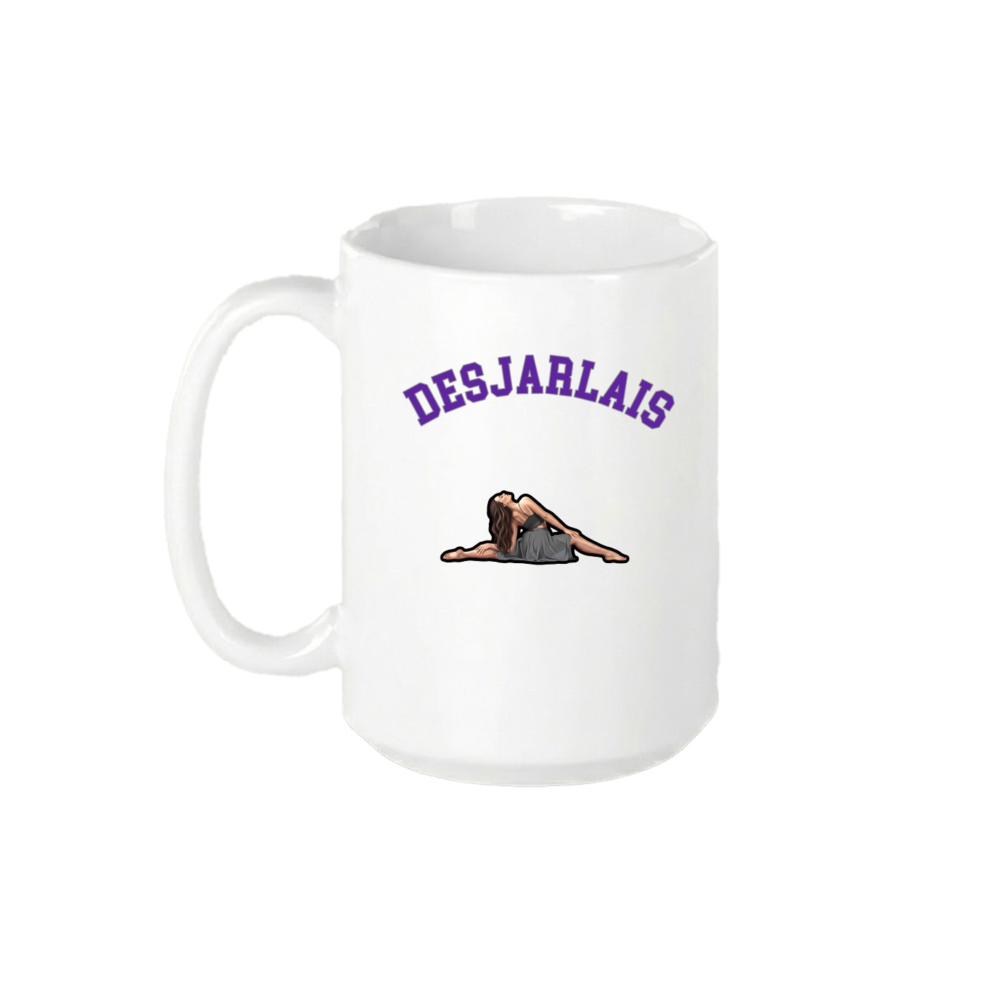 15oz Coffee Mug — Shirsey Arch in White