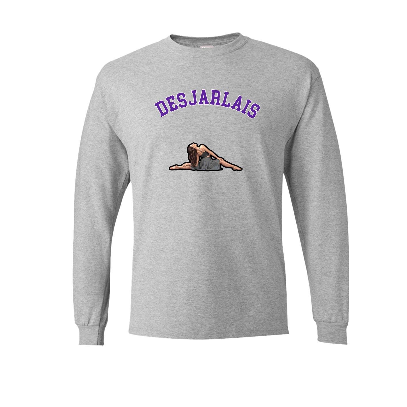 Long Sleeve Tee — Shirsey Arch in Grey