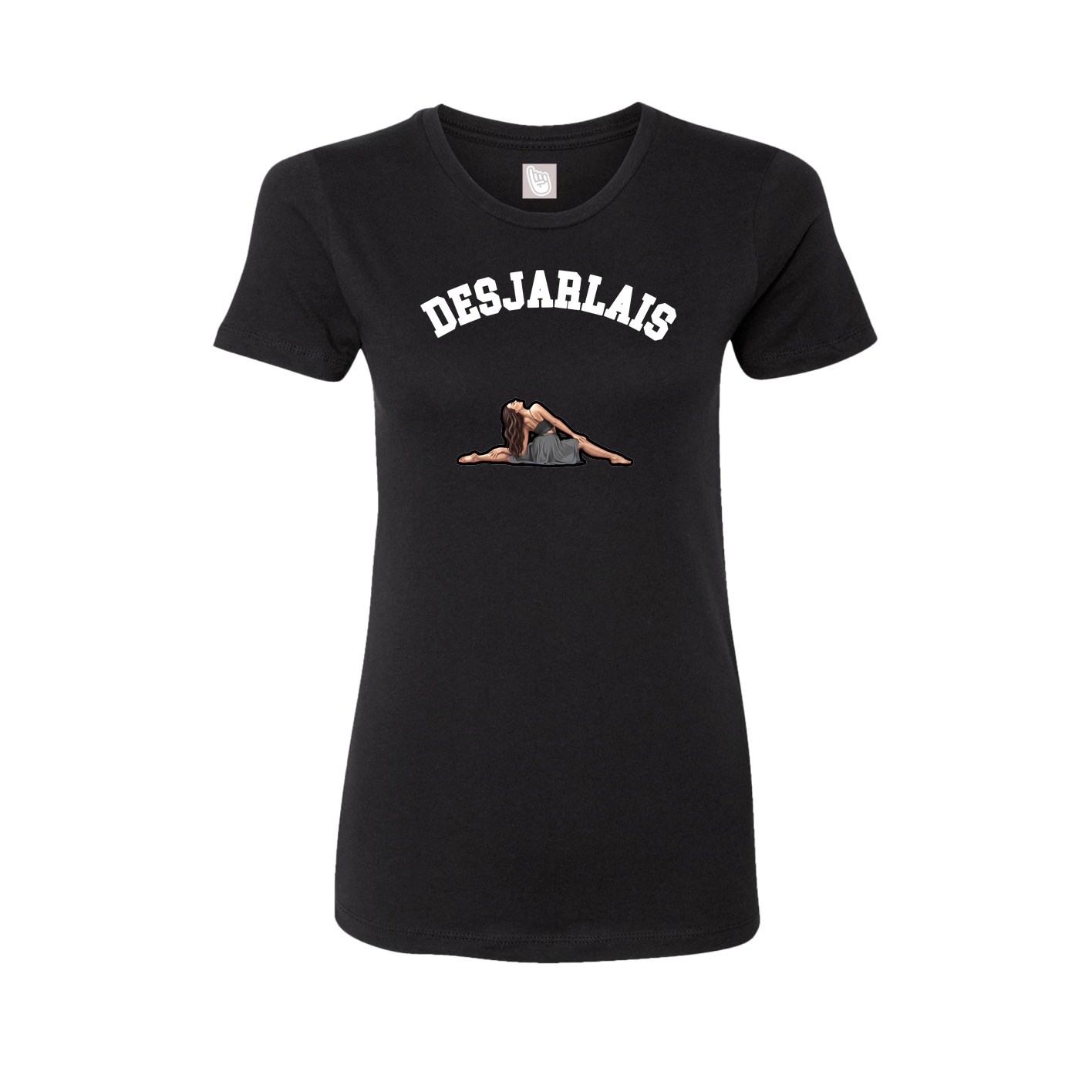 Womens Tee — Shirsey Arch in Black