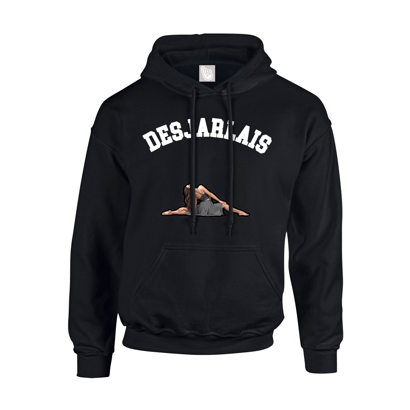Youth Hoodie — Shirsey Arch in Black