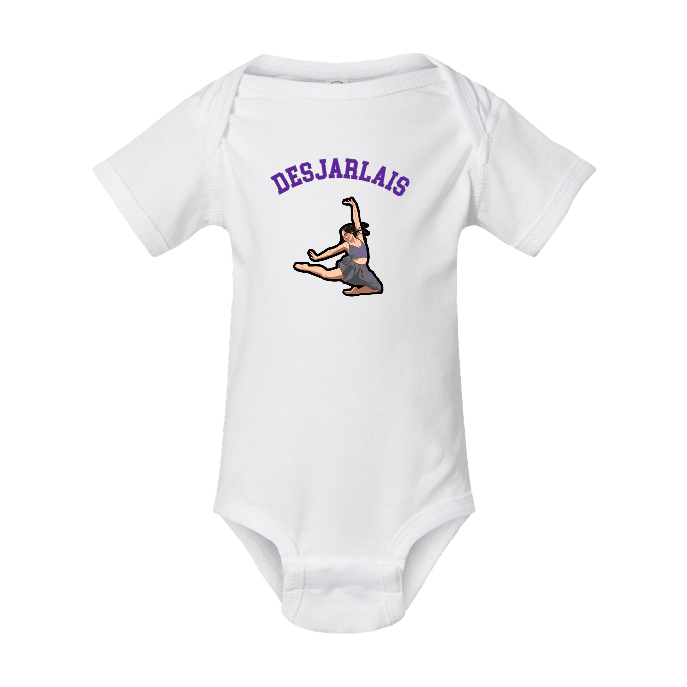 Baby Onesie — Shirsey Arch in White