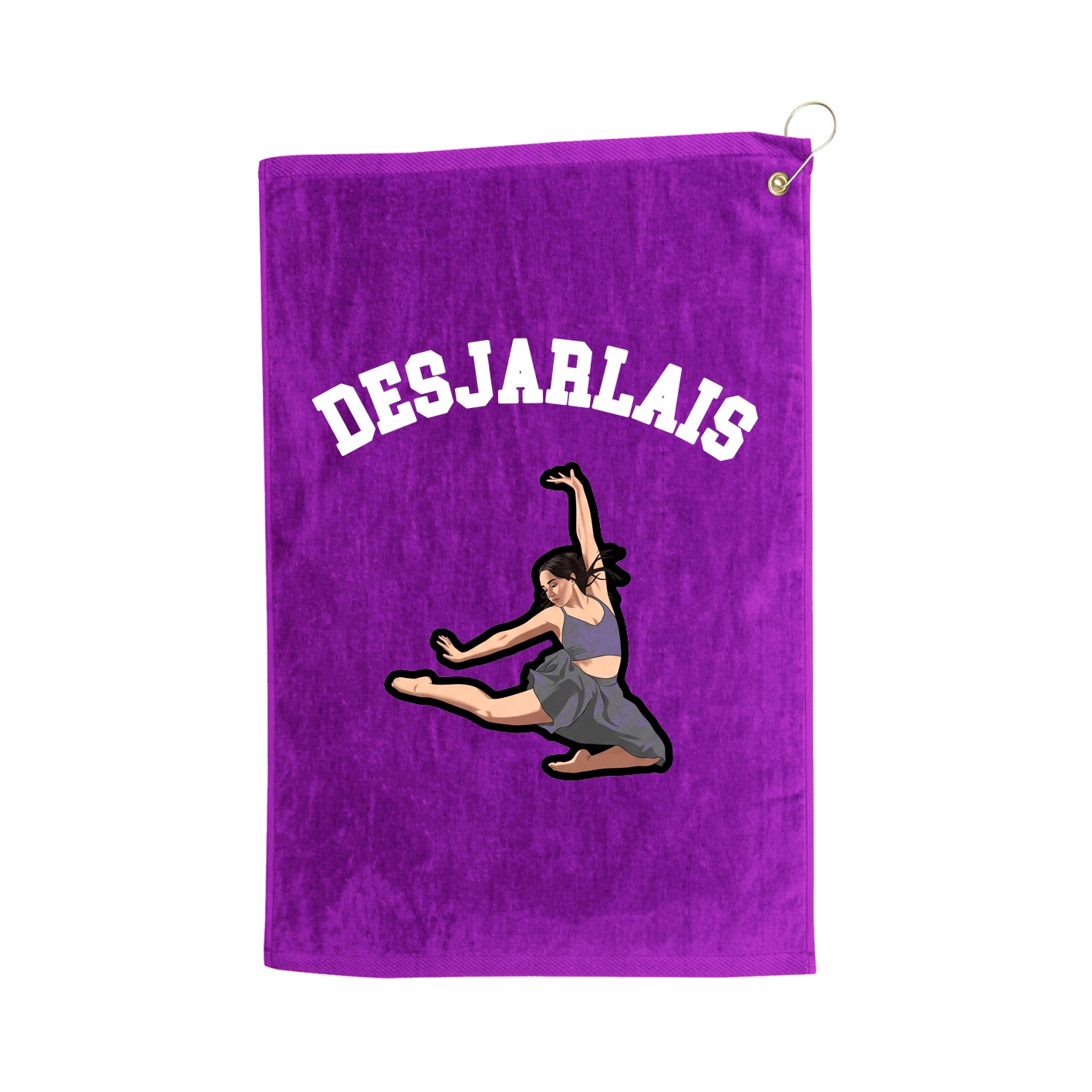 Golf Towel — Shirsey Arch in Purple