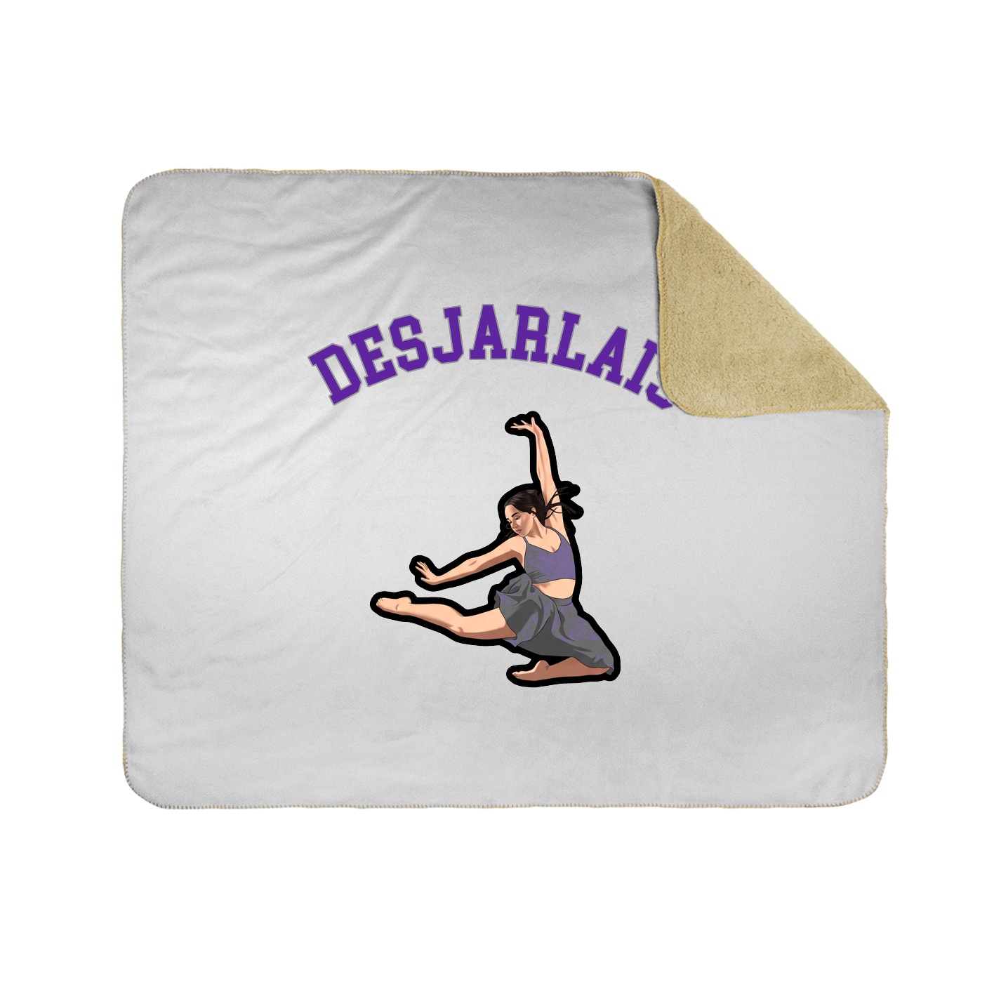 Throw Blanket — Shirsey Arch in White