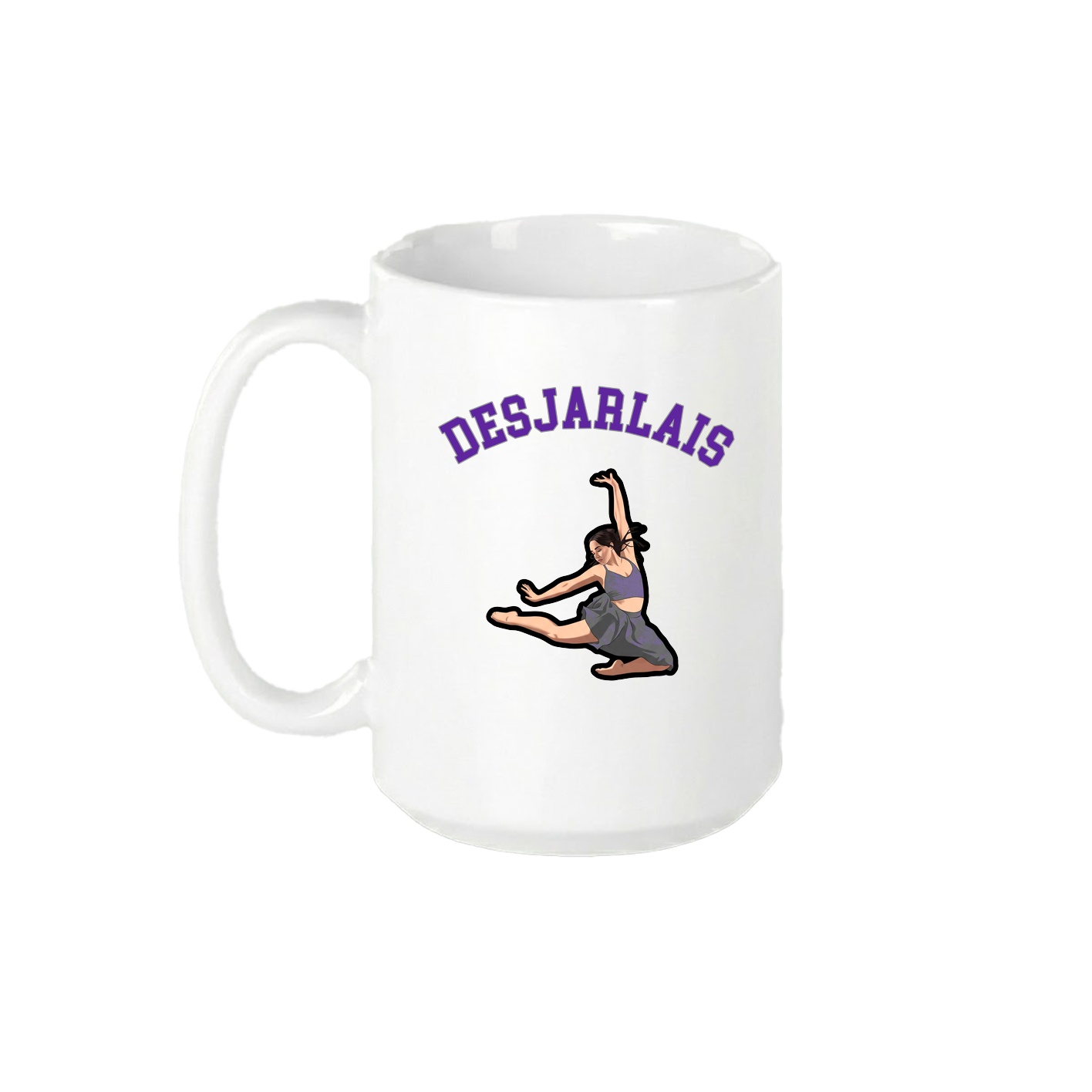 15oz Coffee Mug — Shirsey Arch in White