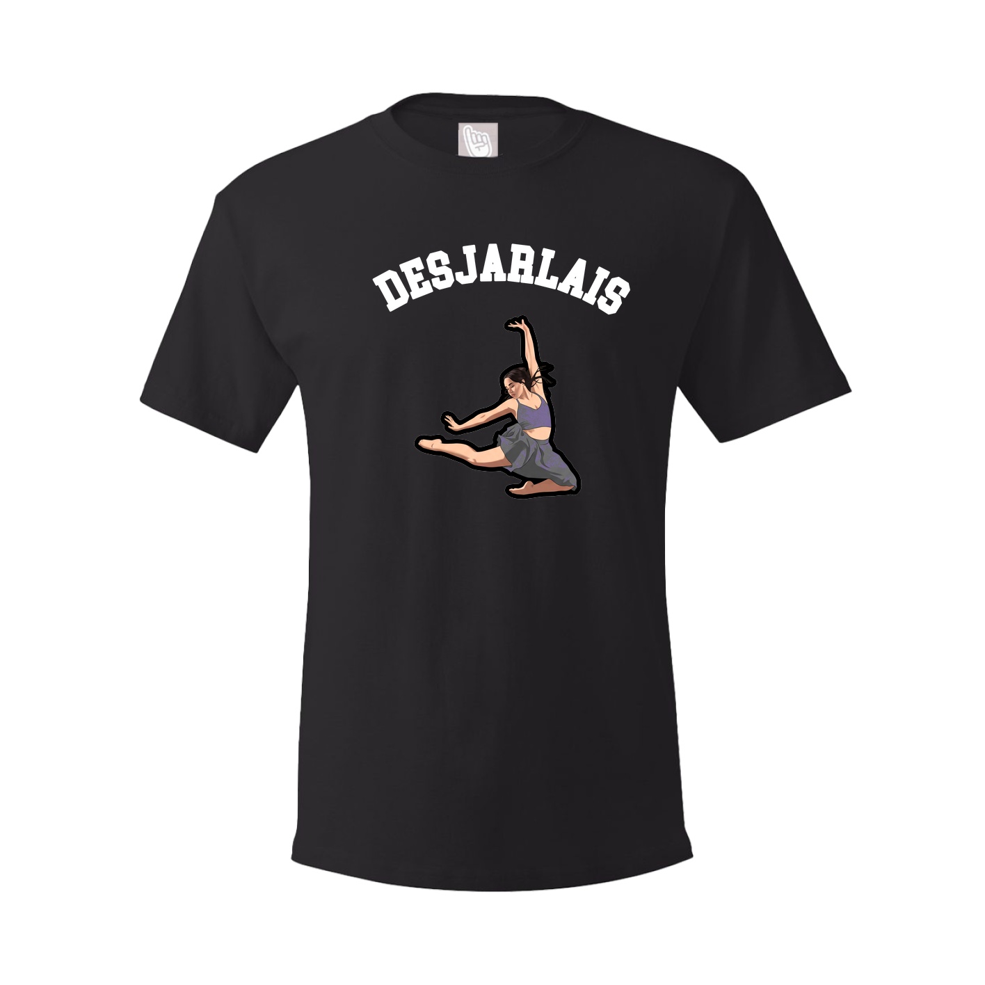 Youth Tee — Shirsey Arch in Black