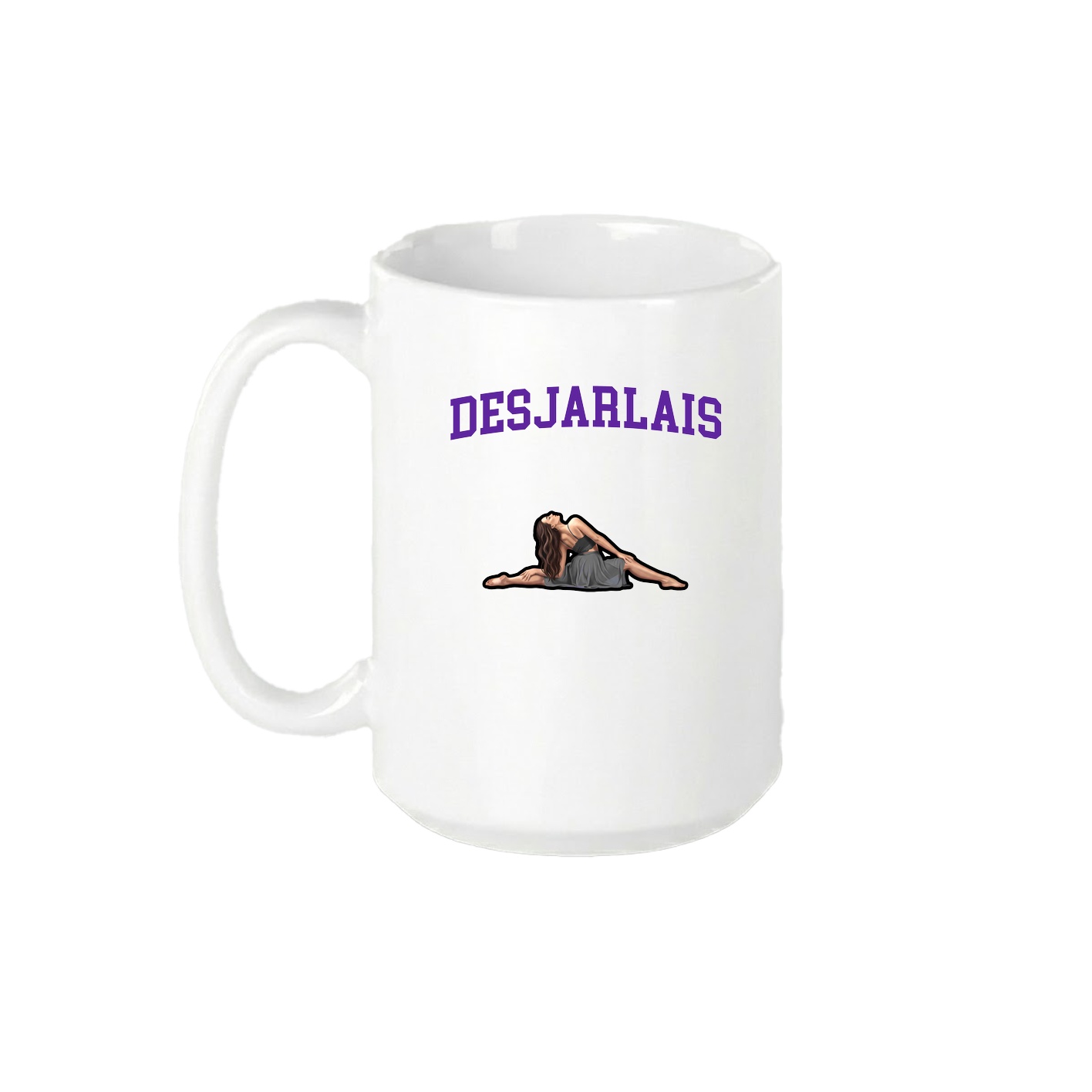 15oz Coffee Mug — Shirsey in White