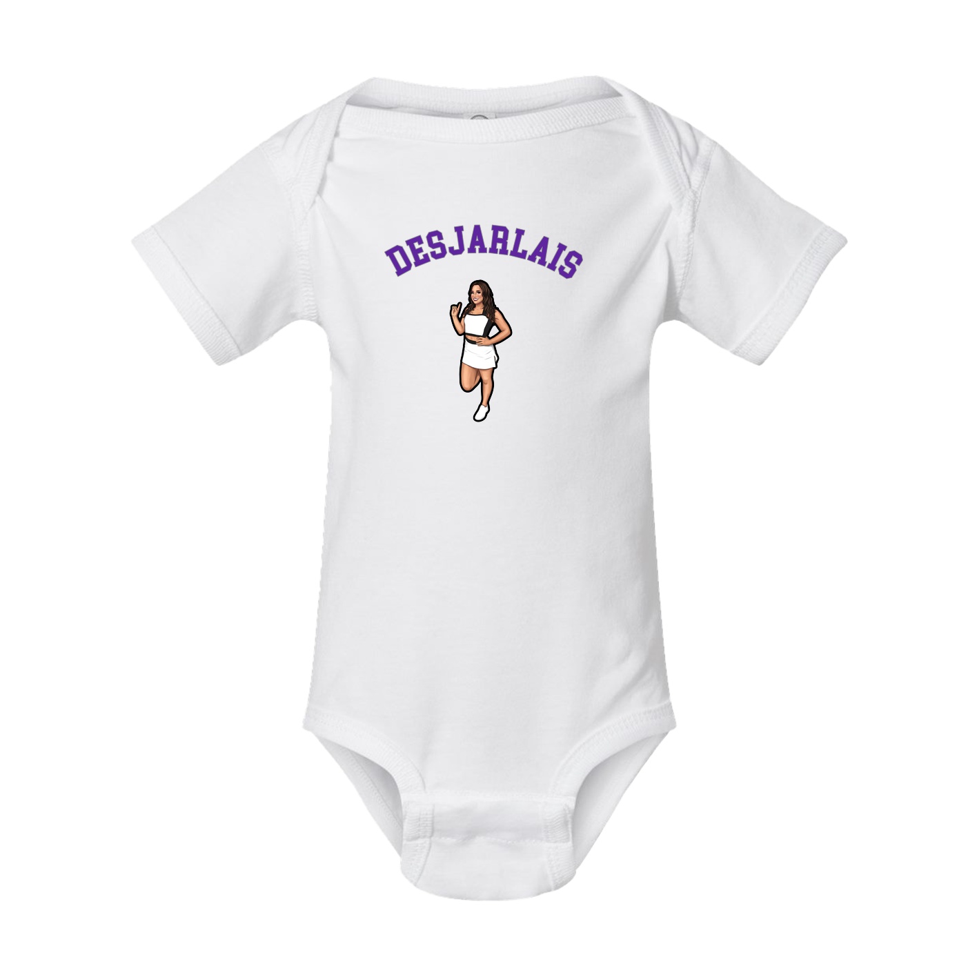 Baby Onesie — Shirsey Arch in White