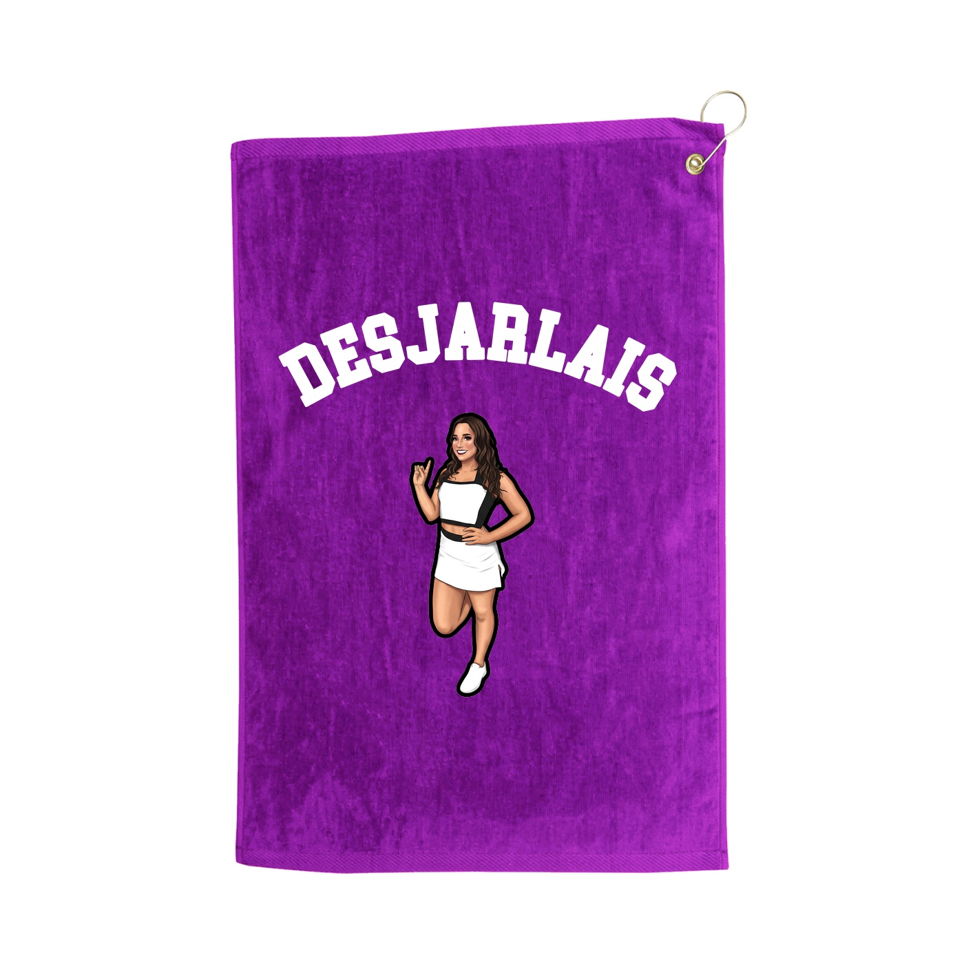 Golf Towel — Shirsey Arch in Purple