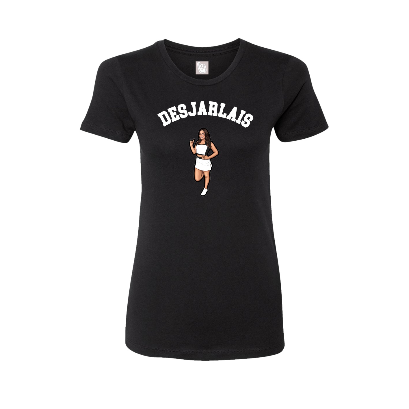 Womens Tee — Shirsey Arch in Black