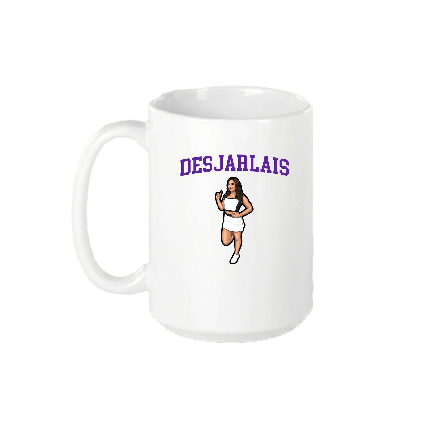 15oz Coffee Mug — Shirsey in White