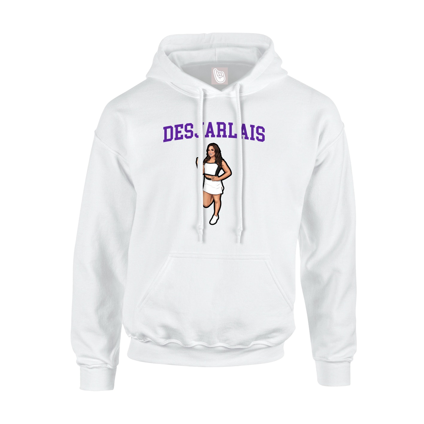 Youth Hoodie — Shirsey in White