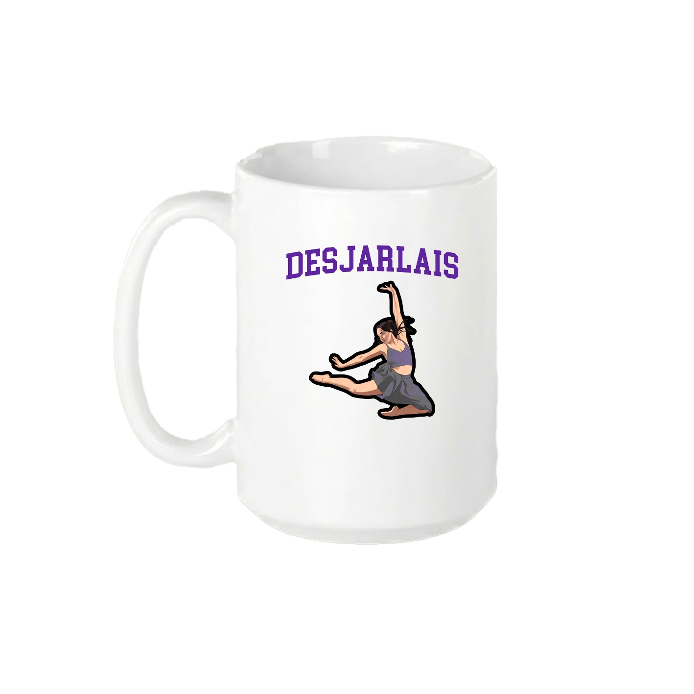 15oz Coffee Mug — Shirsey in White