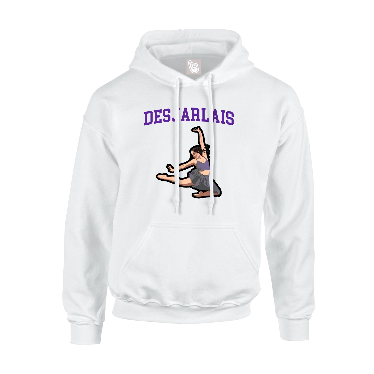 Youth Hoodie — Shirsey in White