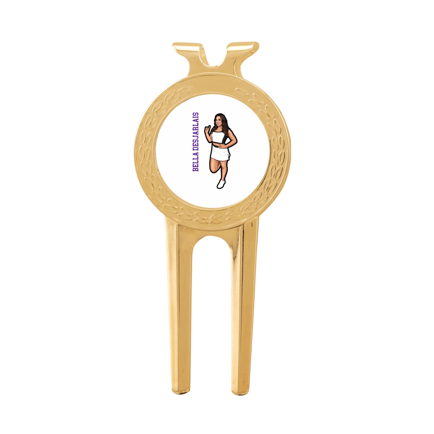 Divot Tool with Ball Marker — Name Vertical in Classic