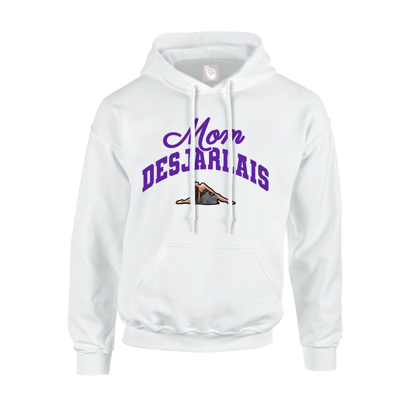 Hoodie — Mothers Day Arch in White