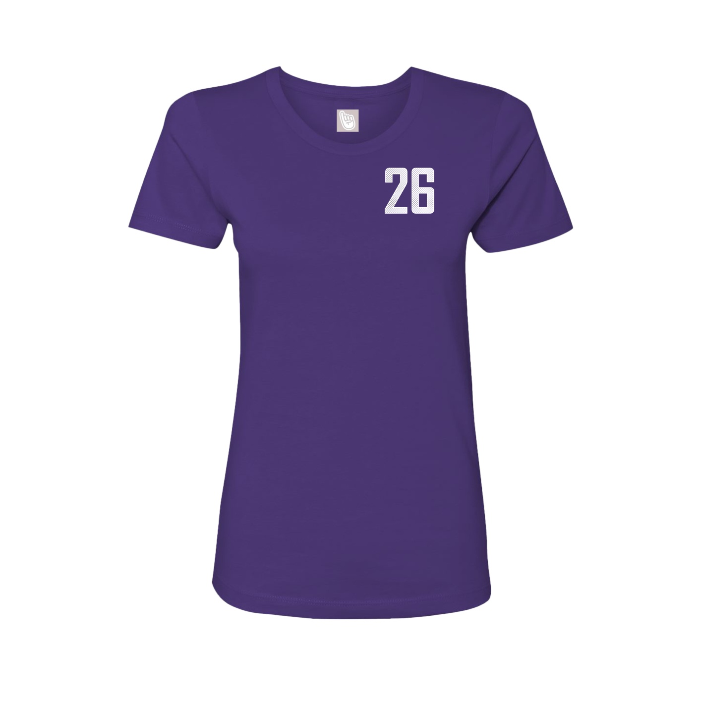 Womens Tee — Front Shirsy in Purple