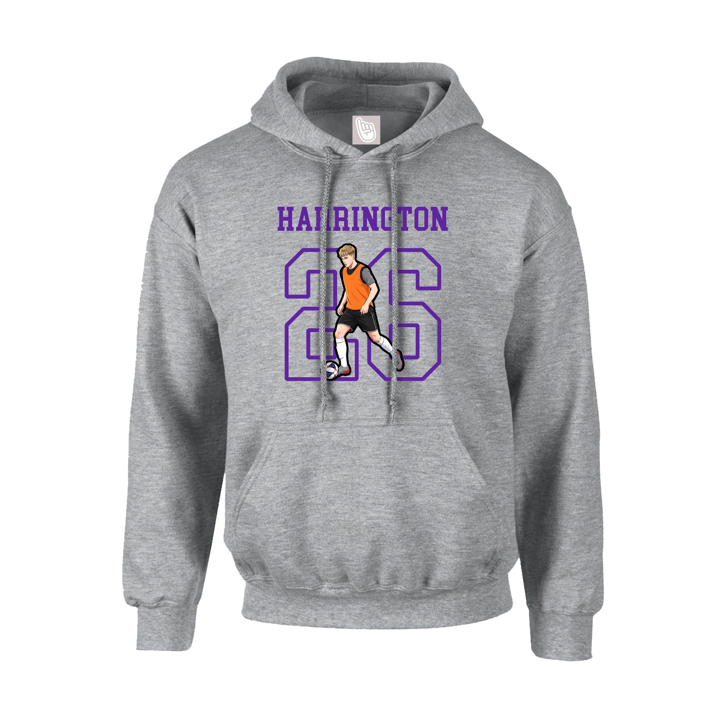 Hoodie — Shirsey in Grey