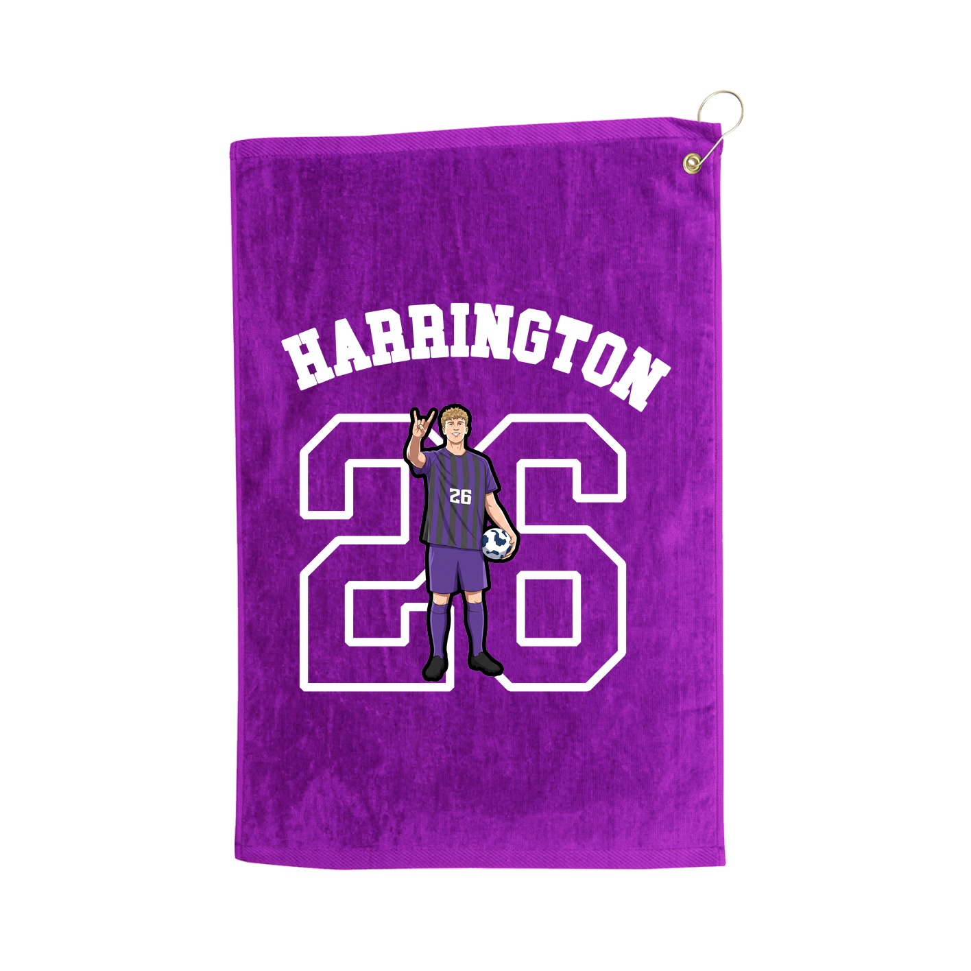 Golf Towel — Shirsey Arch in Purple
