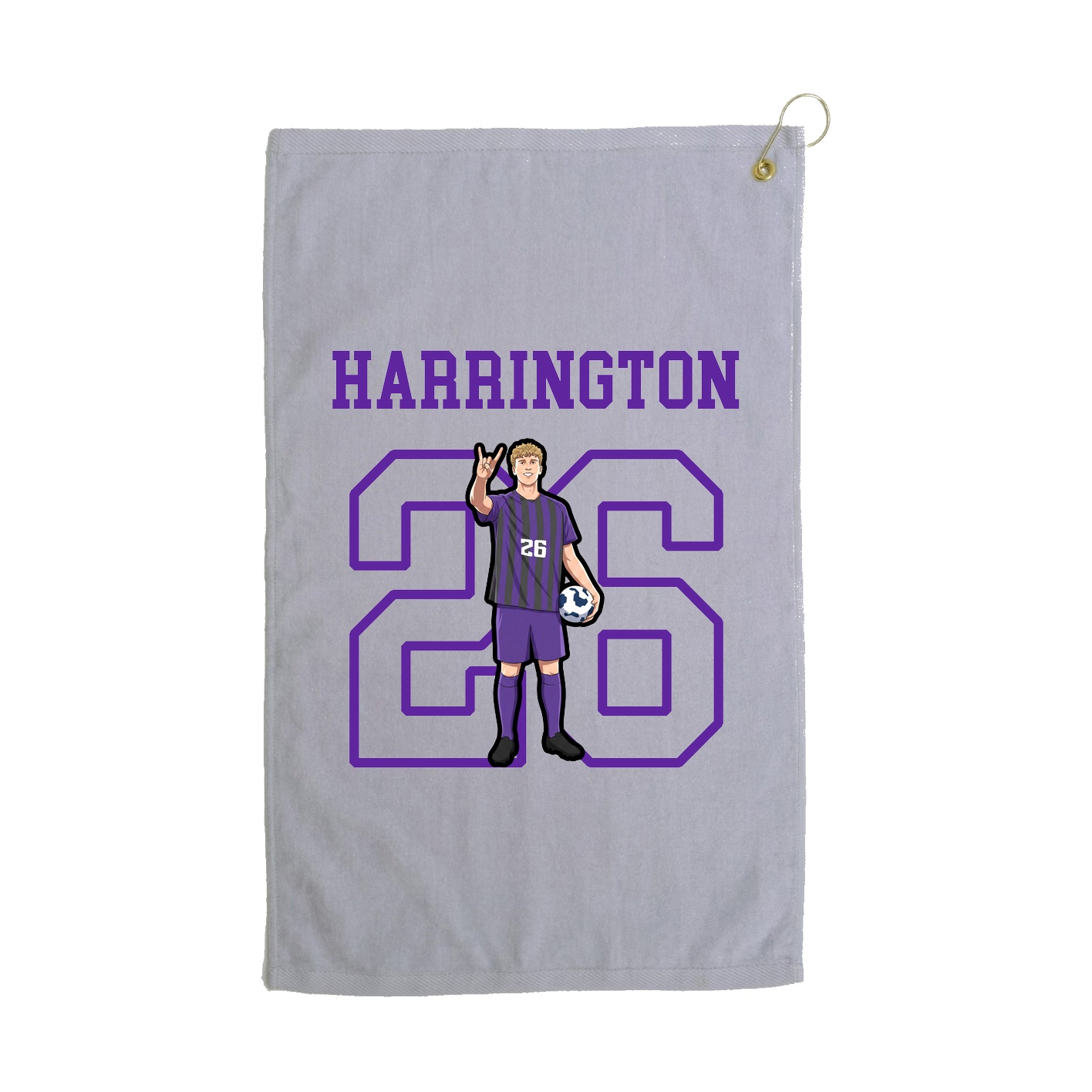 Golf Towel — Shirsey in Grey