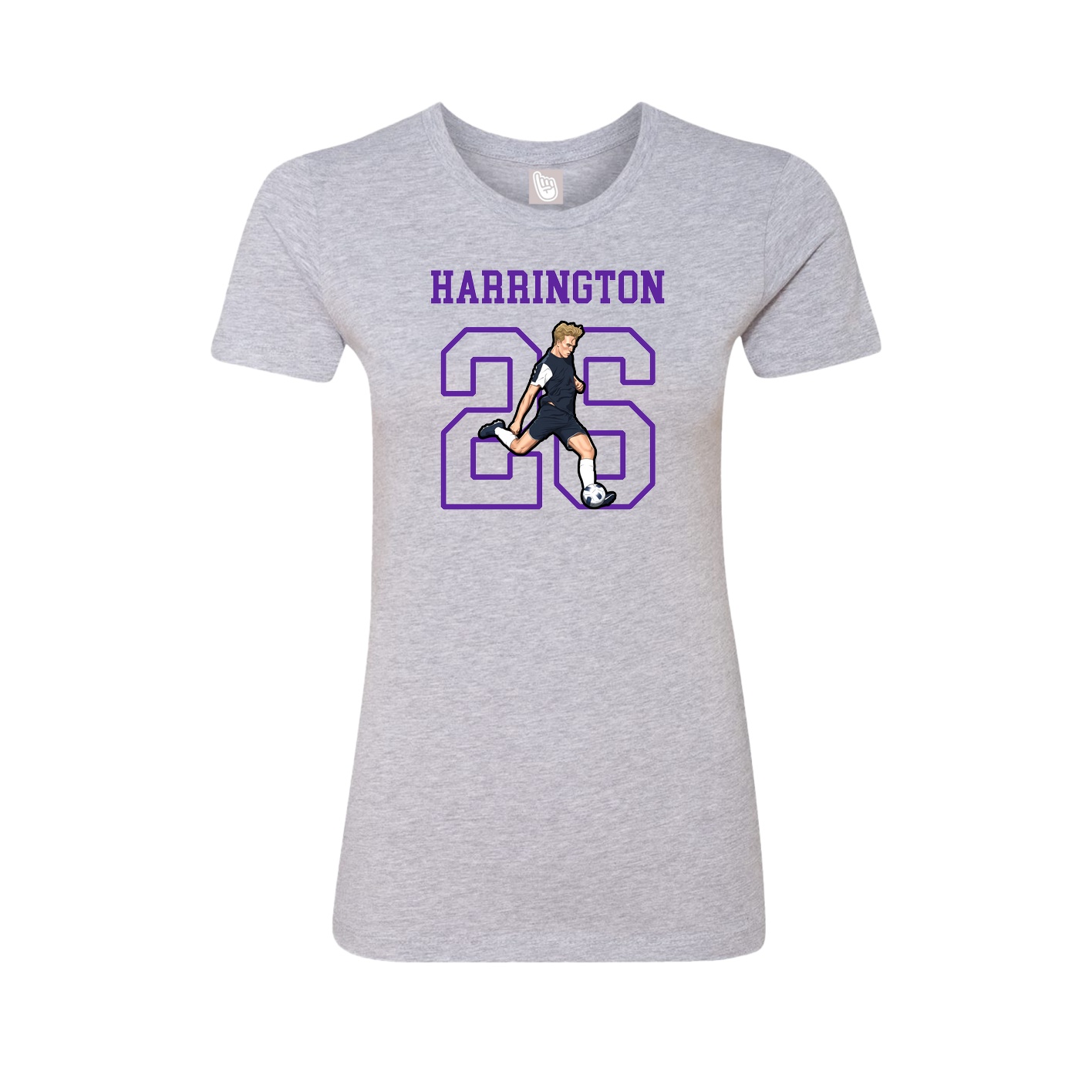 Fitted Women's Tee — Shirsey in Grey