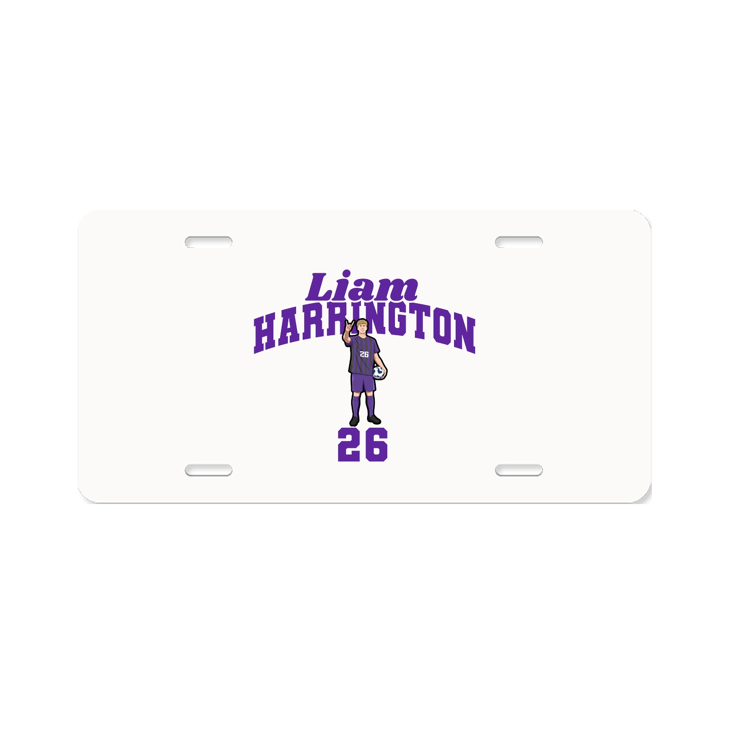 License Plate — Signature Arch in Classic