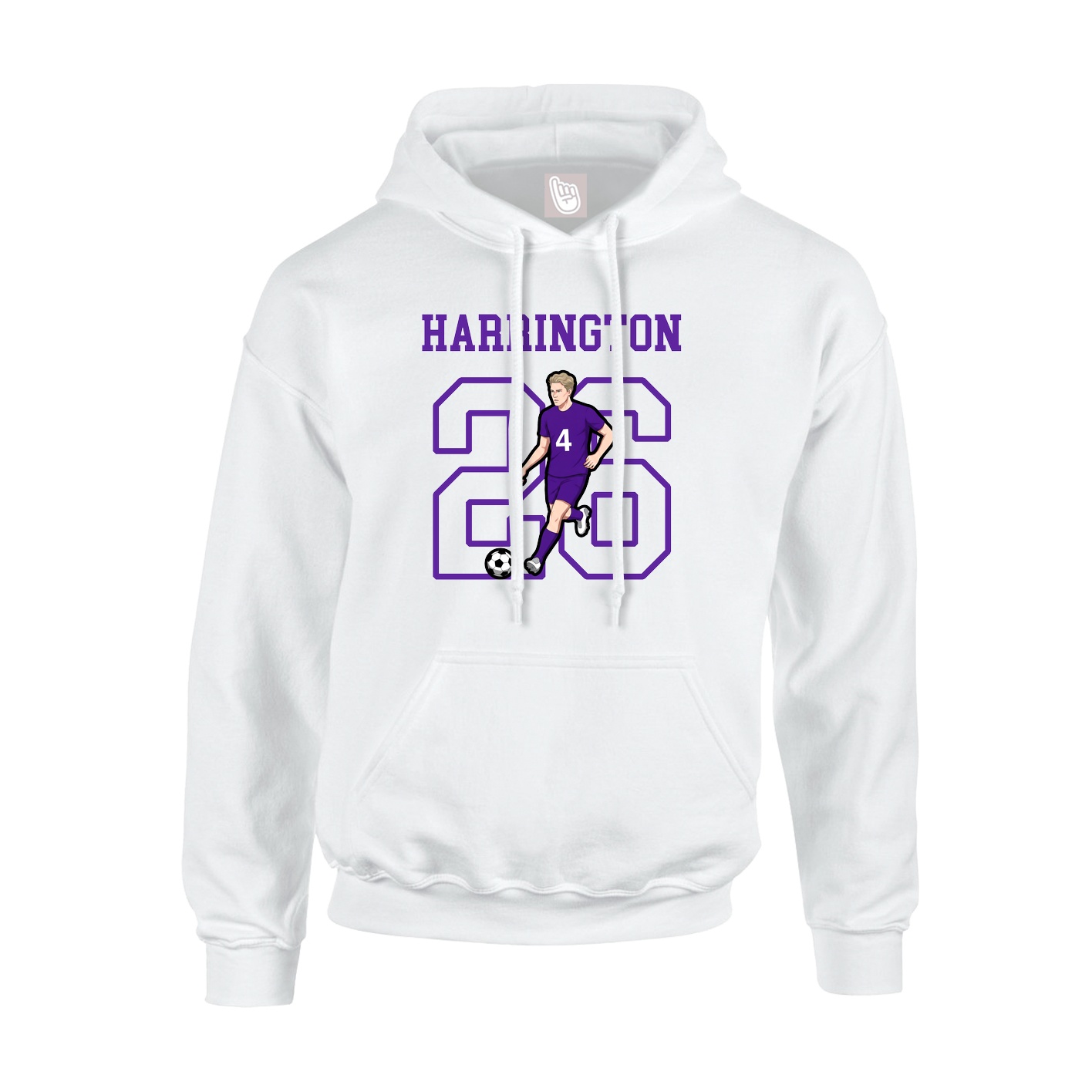 Youth Hoodie — Shirsey in White