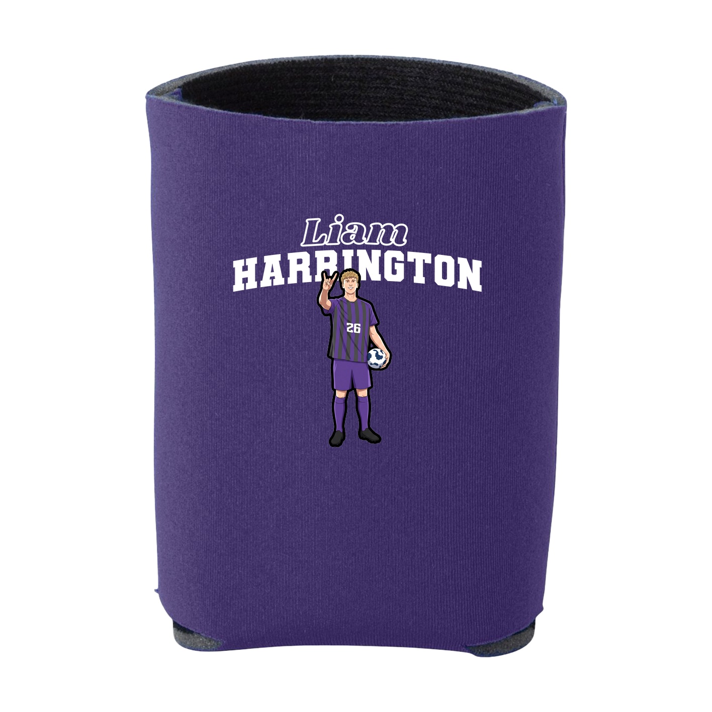 Can Holder — Name Arch in Purple
