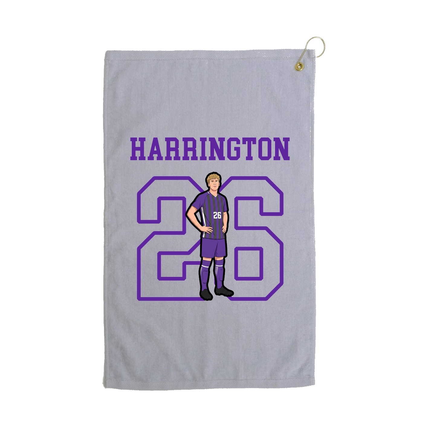 Golf Towel — Shirsey in Grey