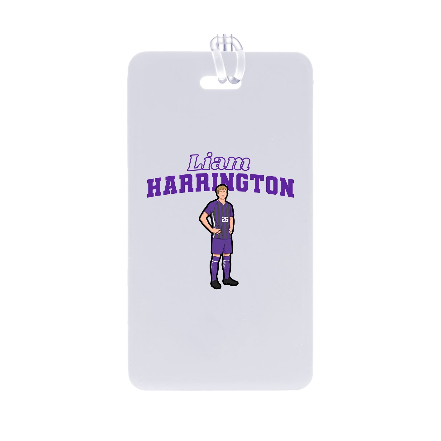 Bag Tag — Name Arch in Classic