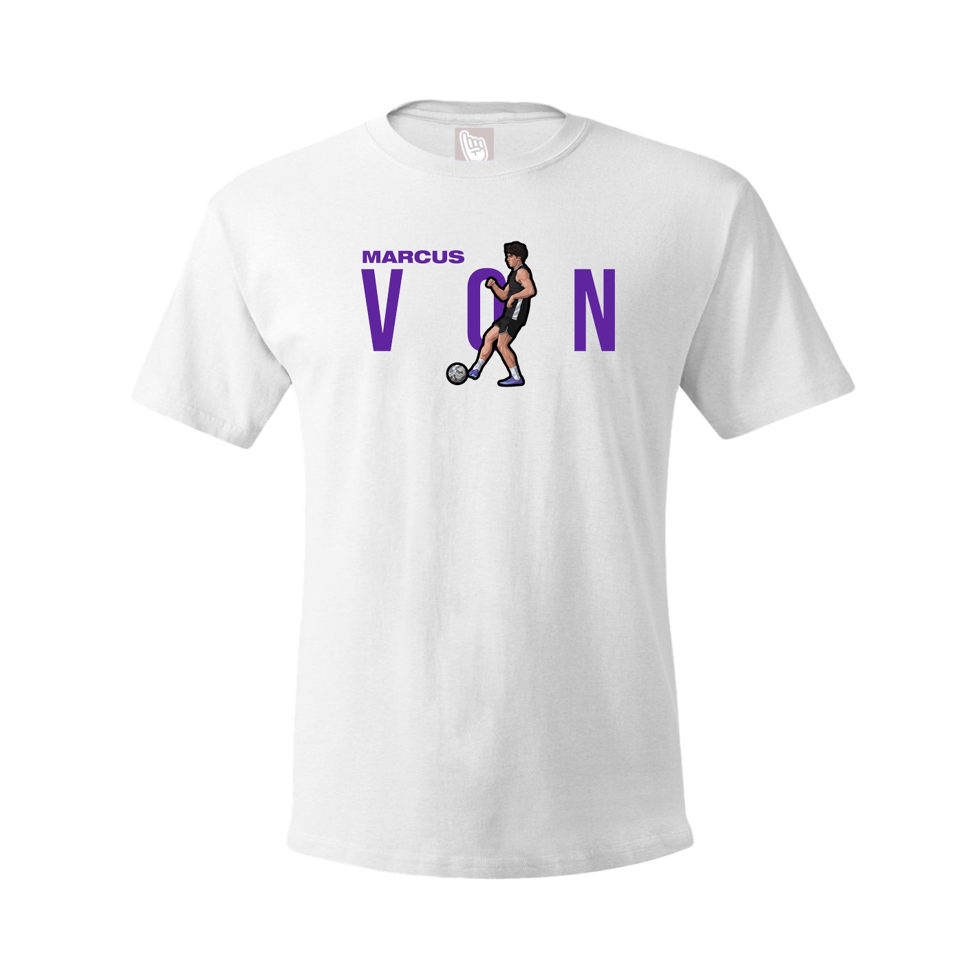 Tee — Player Name in White
