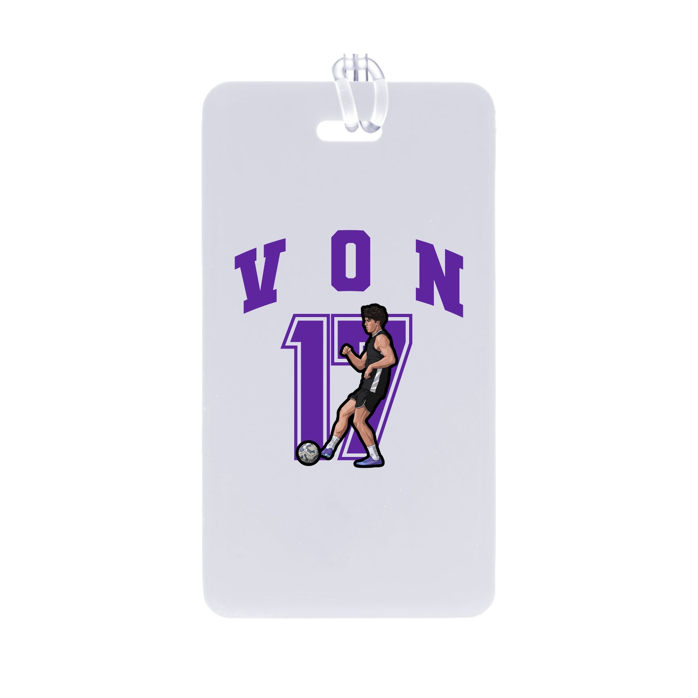 Bag Tag — Number in Classic