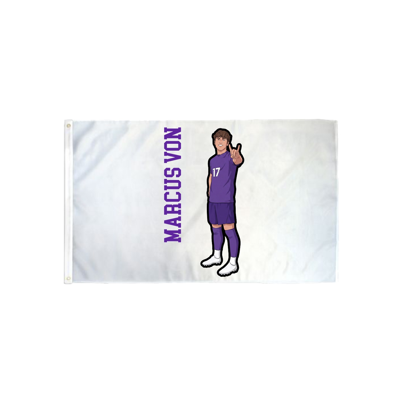 3x5 Flag — Name Vertical in Classic