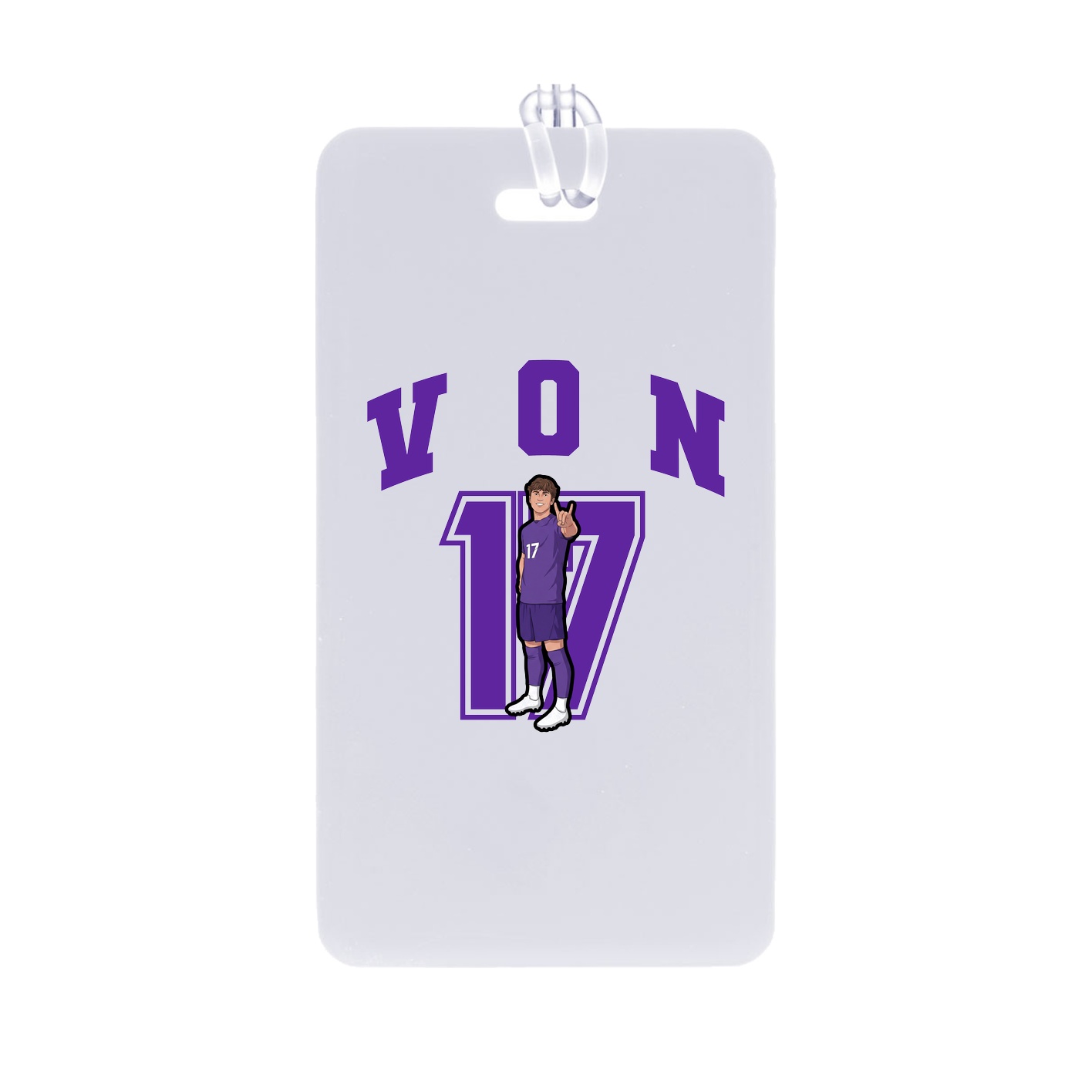 Bag Tag — Number in Classic