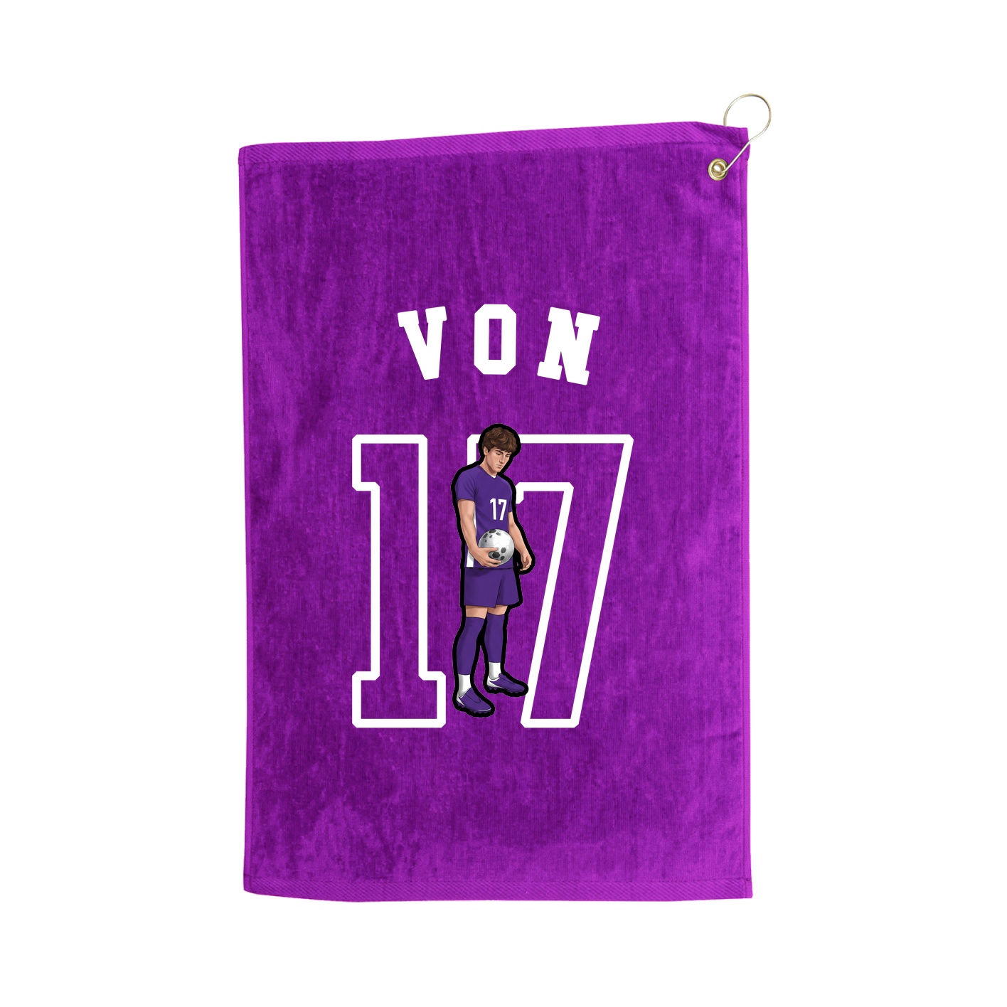 Golf Towel — Shirsey Arch in Purple