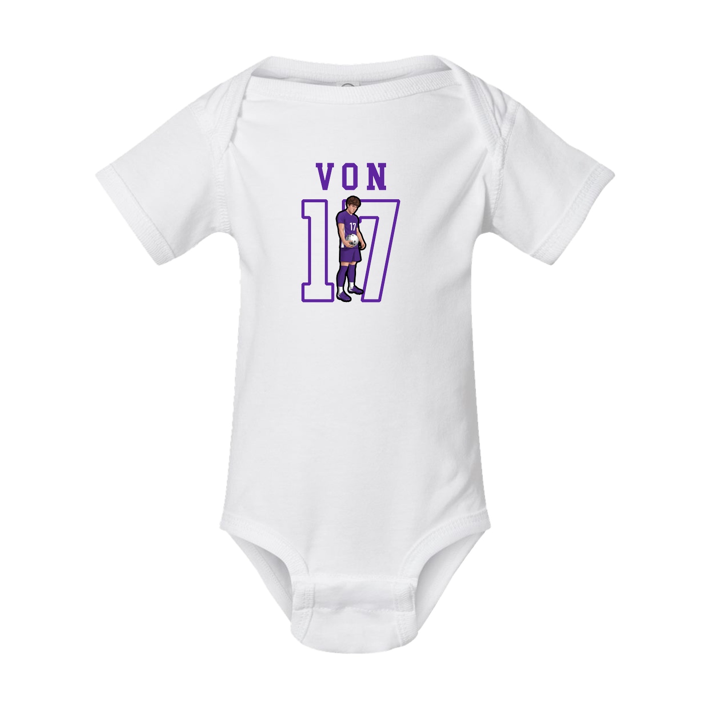 Baby Onesie — Shirsey in White