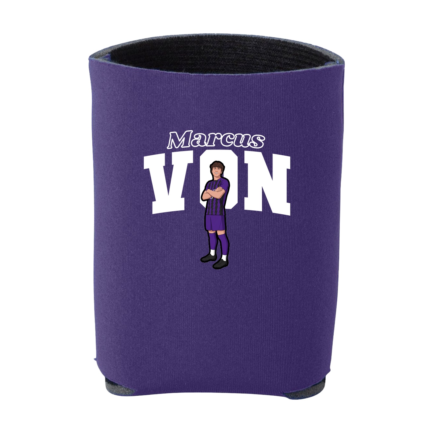 Can Holder — Name Arch in Purple