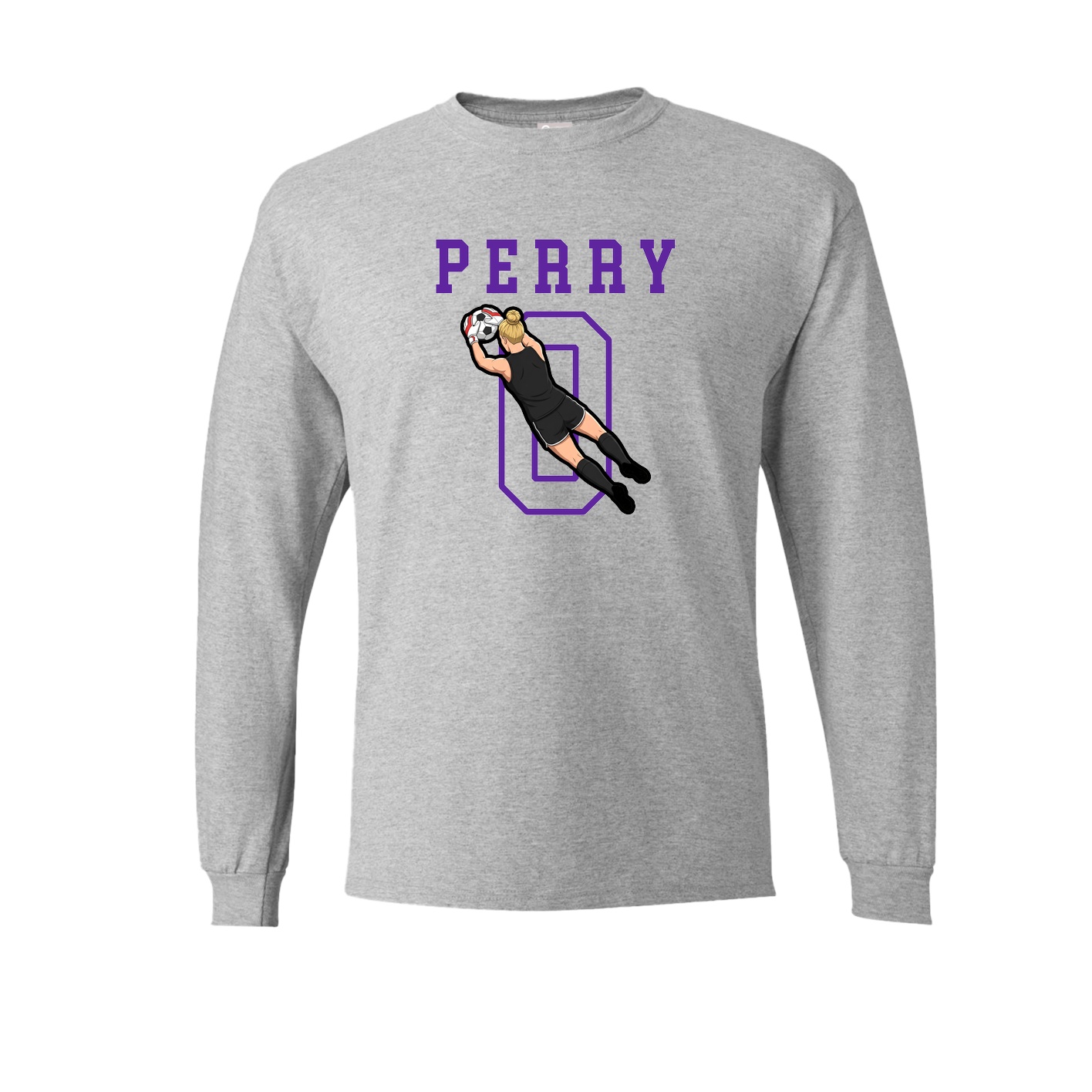 Long Sleeve Tee — Shirsey in Grey
