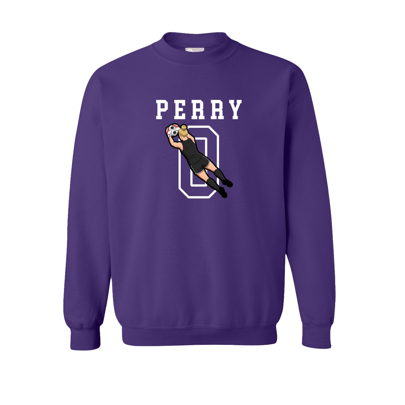 Fleece Crew — Shirsey in Purple