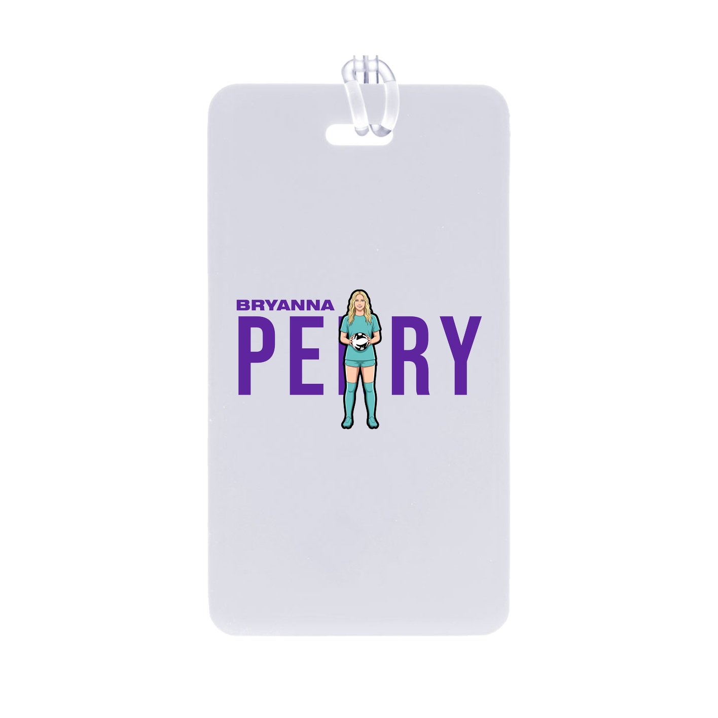 Bag Tag — Player Name in Classic