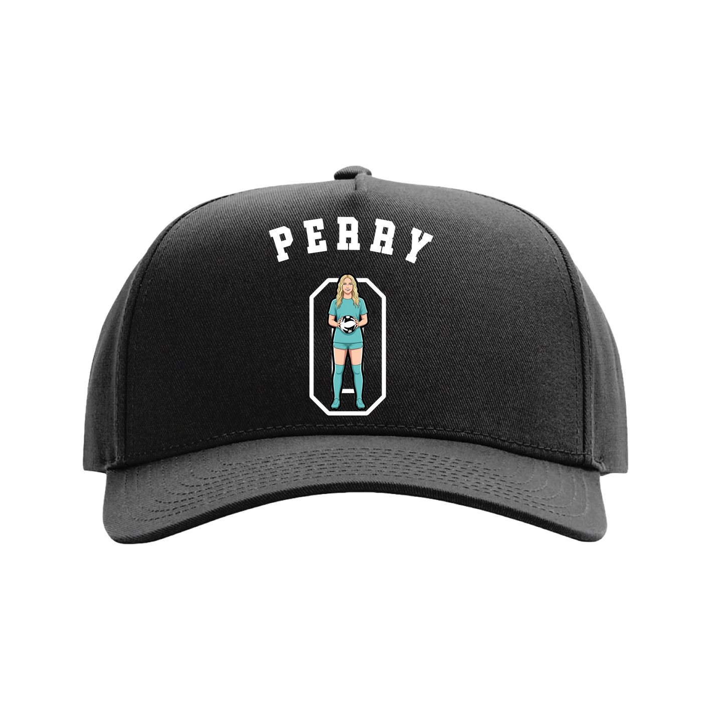 Full Fabric Five-Panel Champ Cap