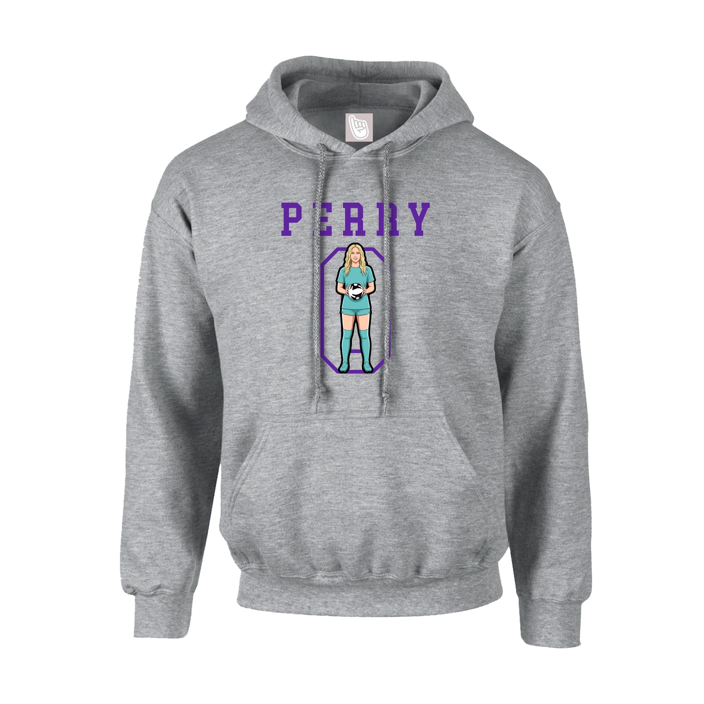 Hoodie — Shirsey in Grey