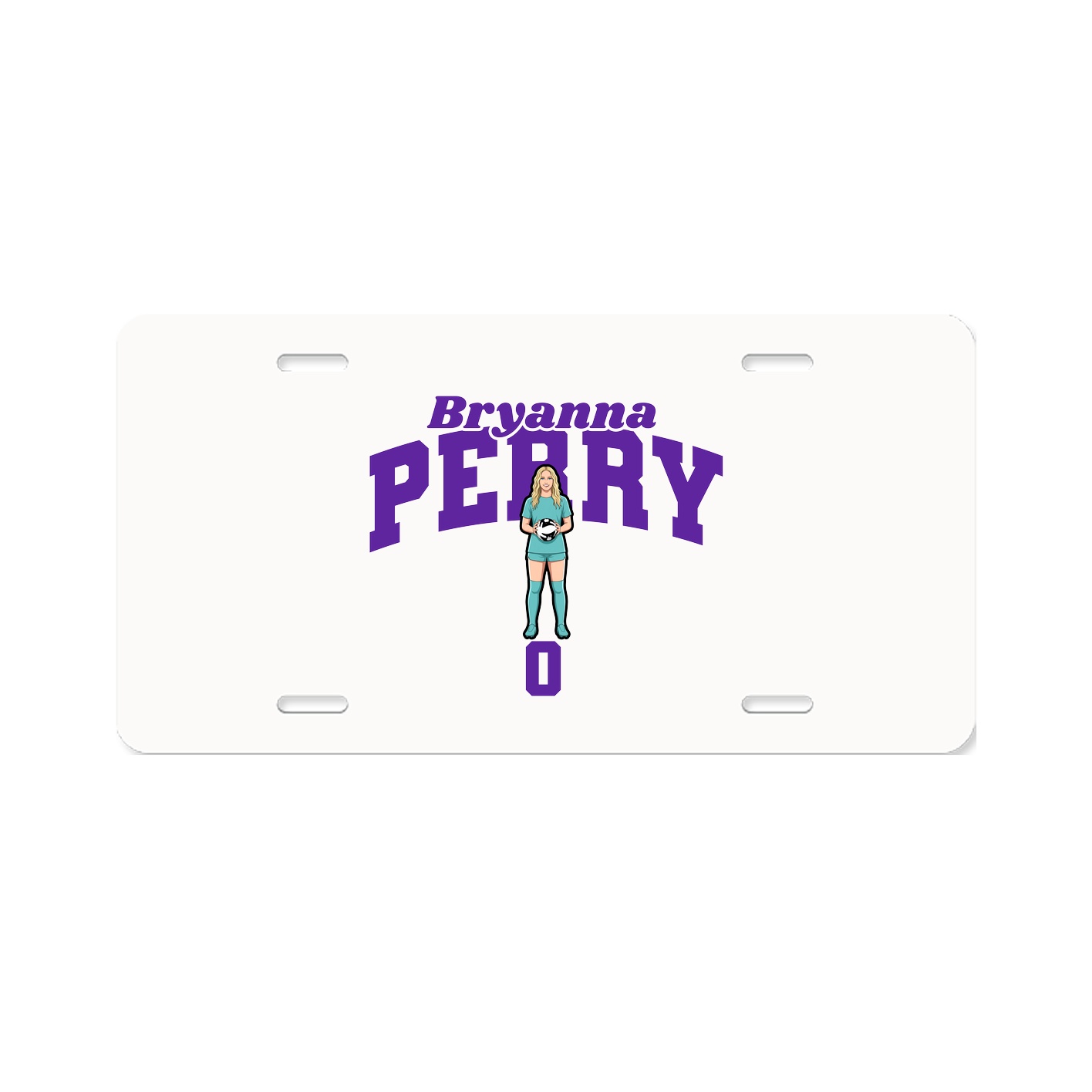 License Plate — Signature Arch in Classic