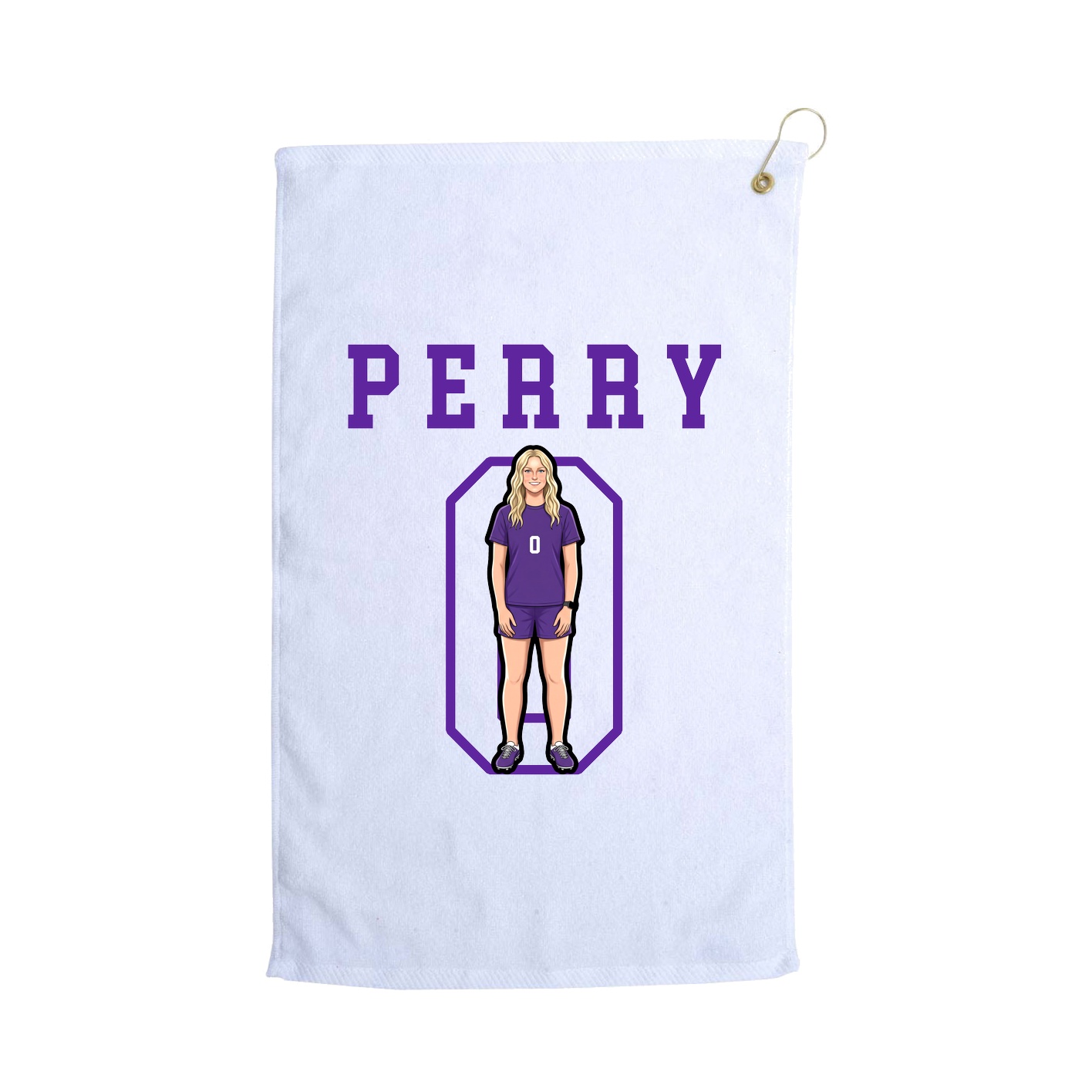Golf Towel — Shirsey in White