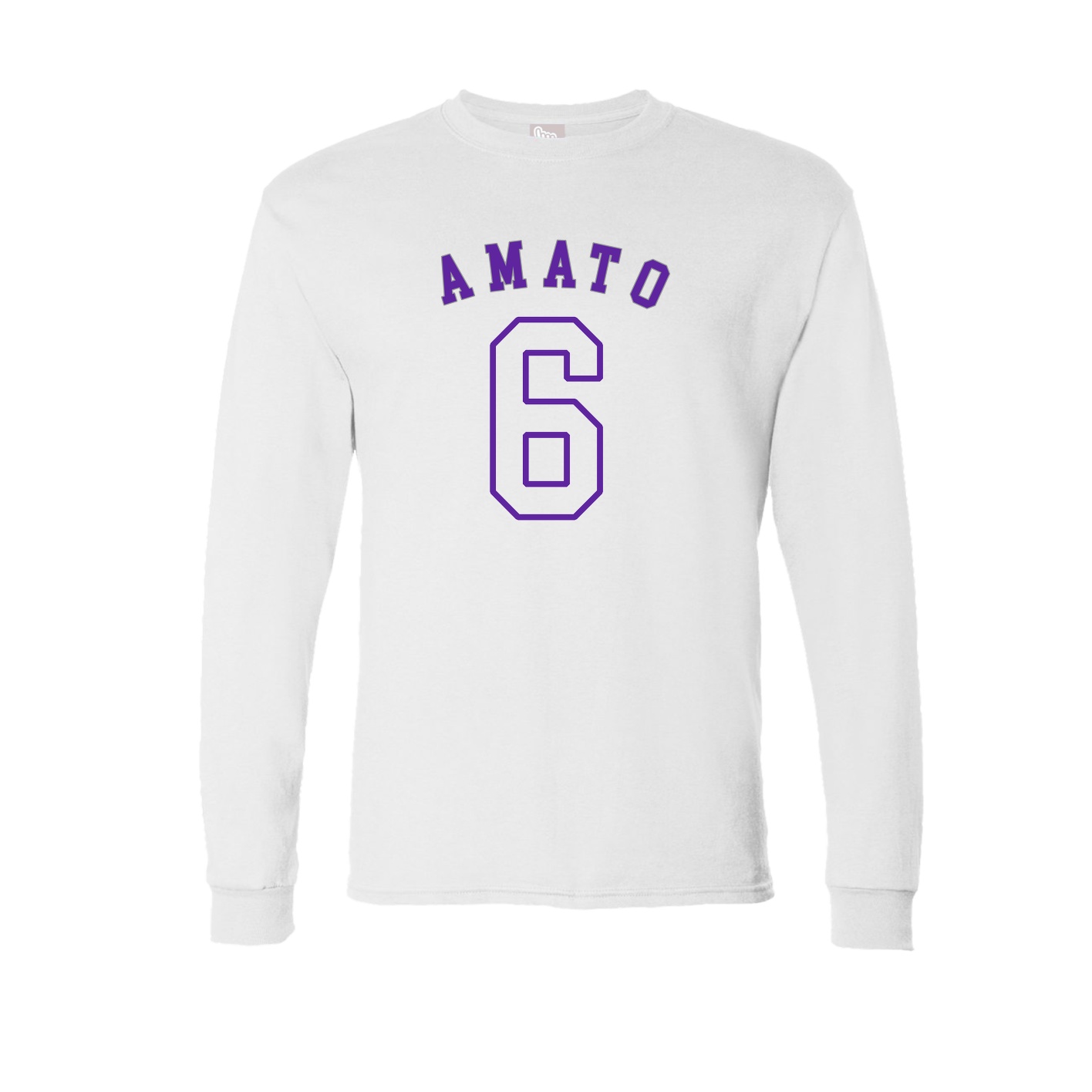 Long Sleeve Tee — Shirsey Arch in White