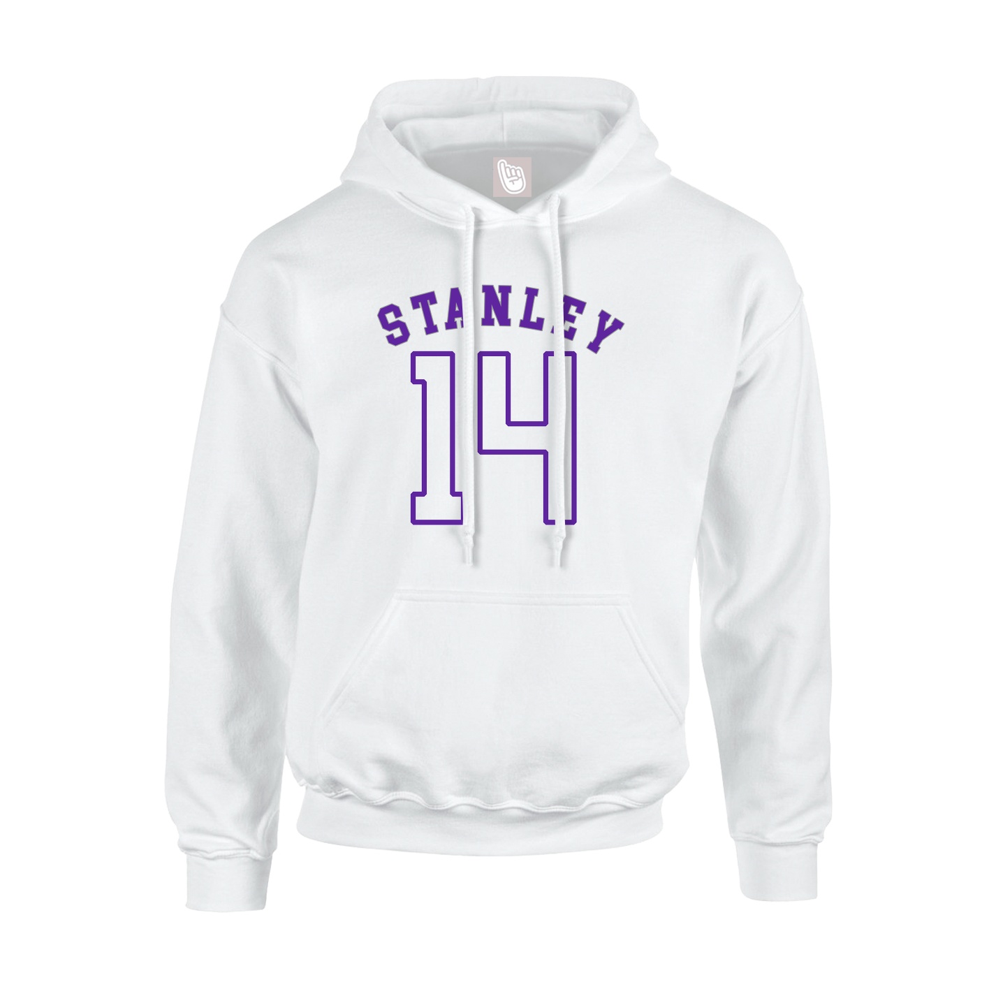 Hoodie — Shirsey Arch in White