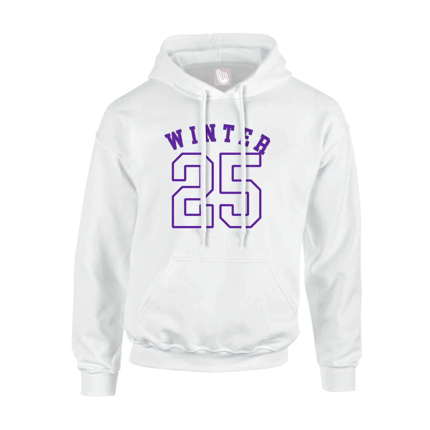 Hoodie — Shirsey Arch in White