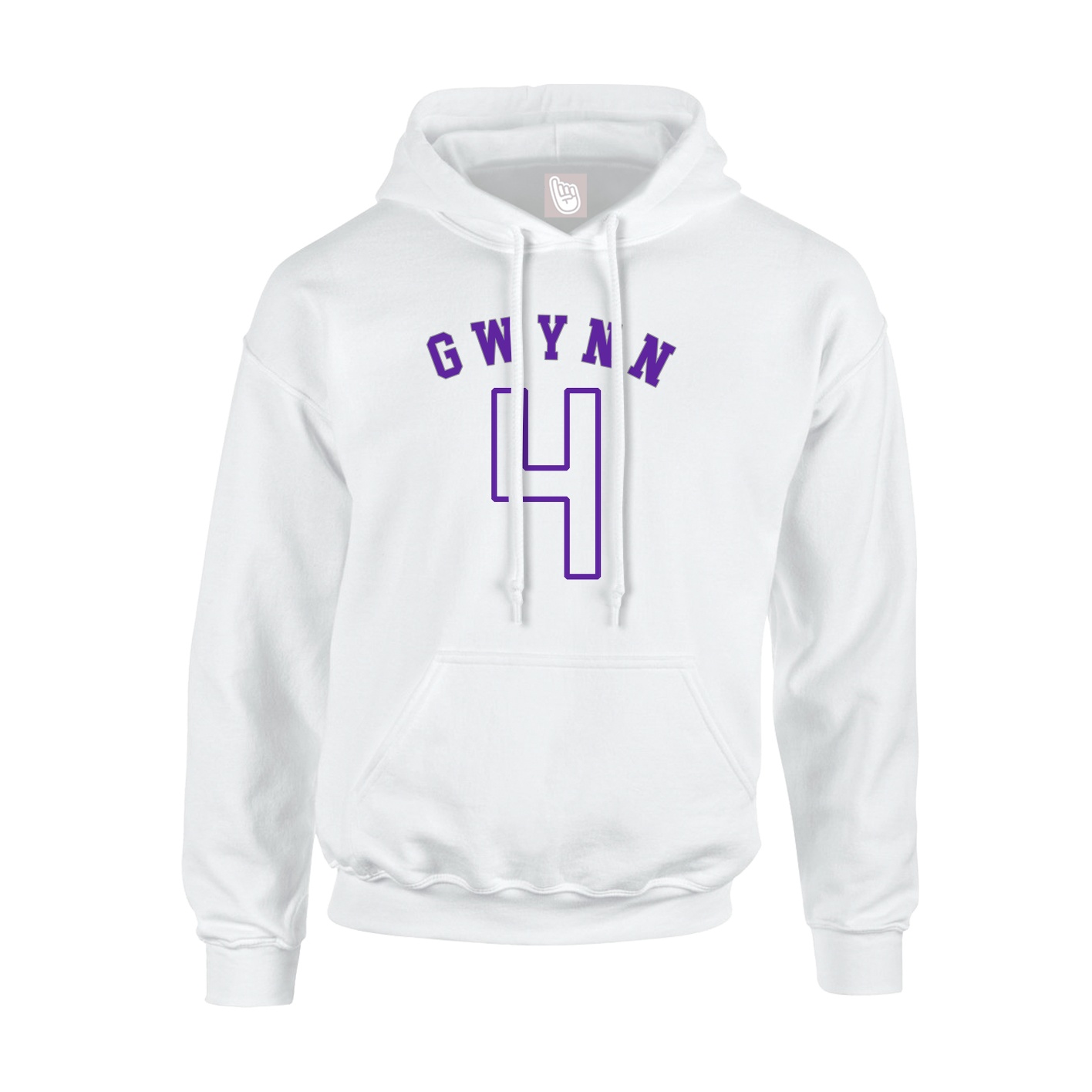 Hoodie — Shirsey Arch in White