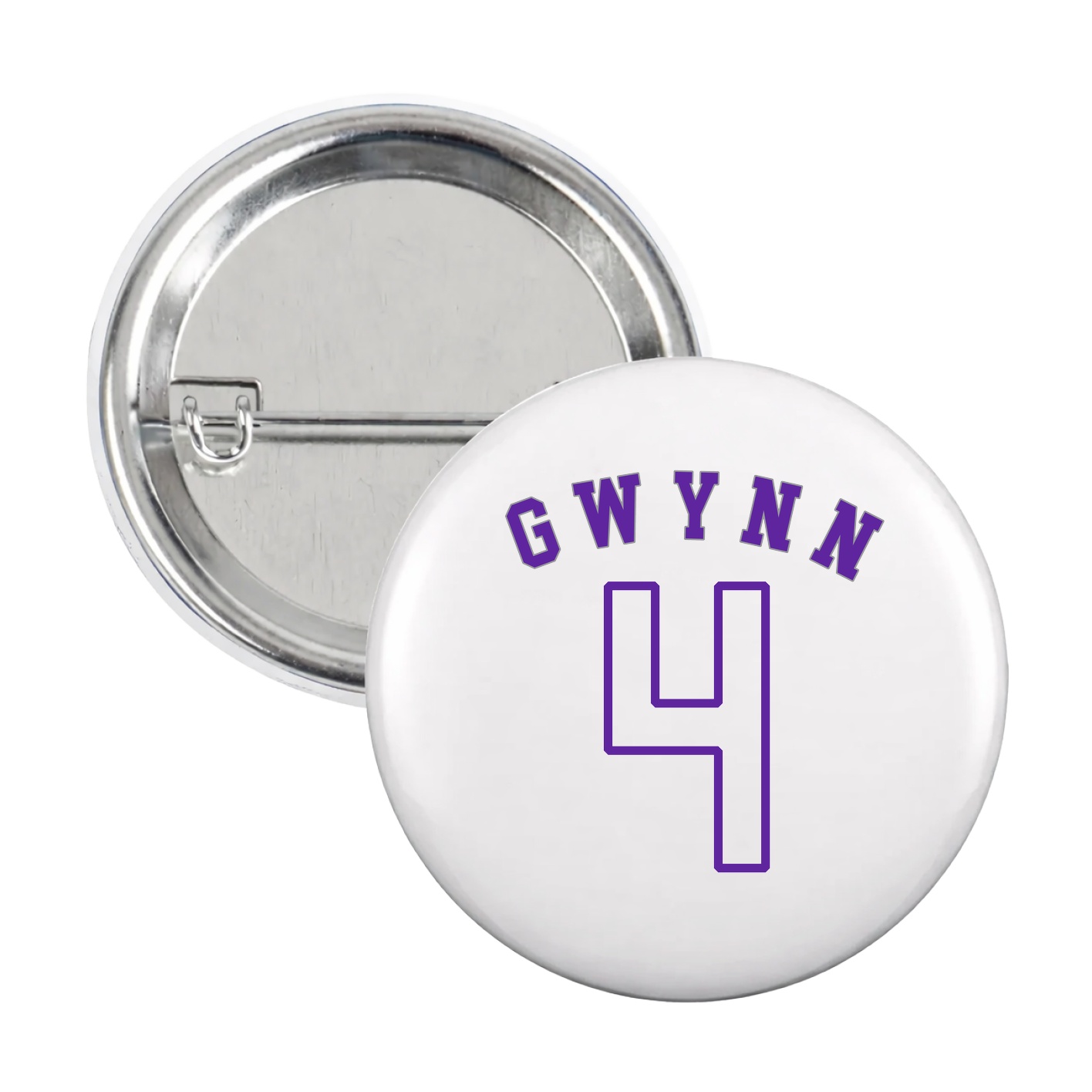 Game Day Button — Shirsey Arch in White