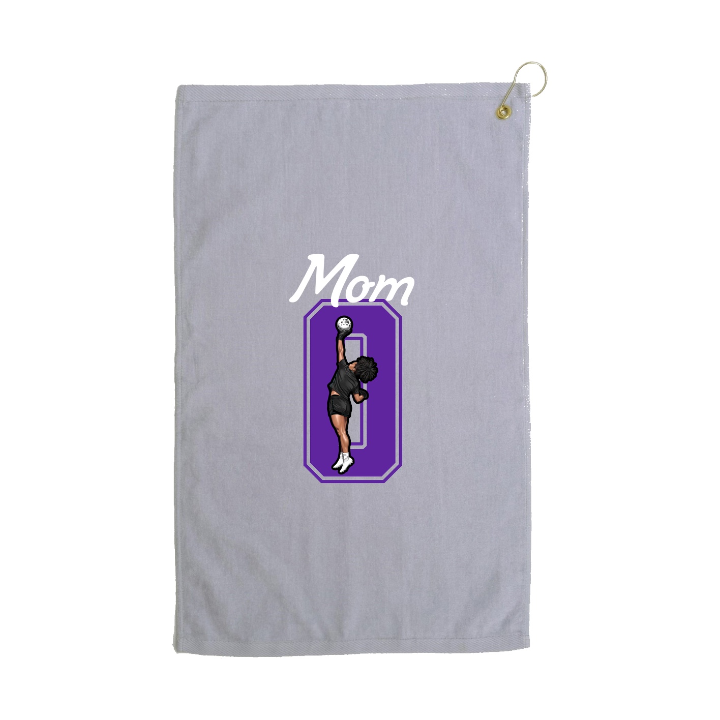 Golf Towel — Mothers Day Shirsey in Grey