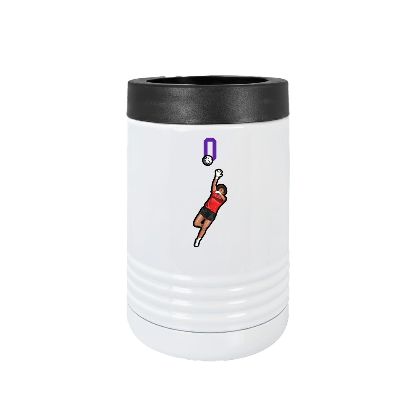 Beverage Holder — Number Top in White